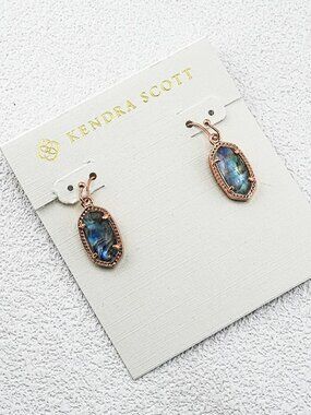 Kendra Scott Abalone Earrings